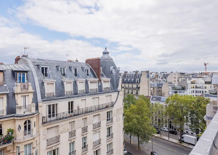 דירה Superb 2bdr 6p Porte De Champerret *